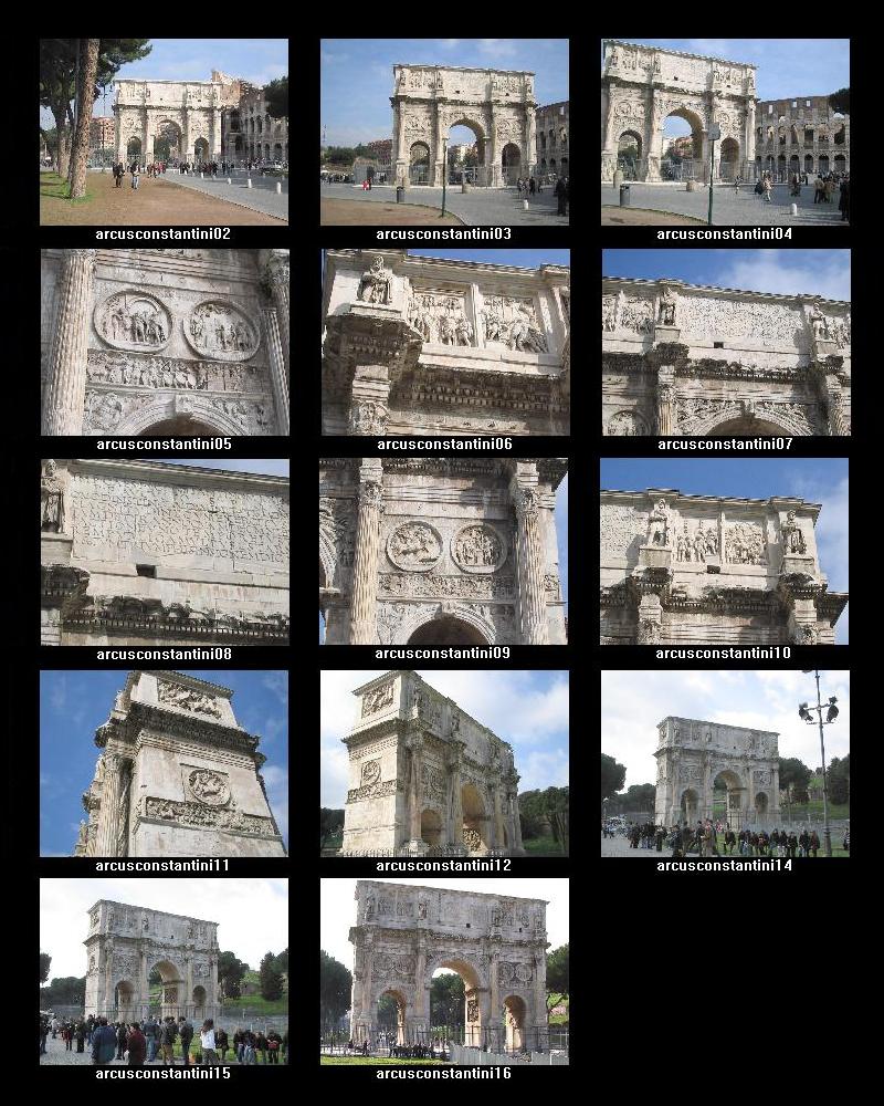 Image Map Arch of Constantine