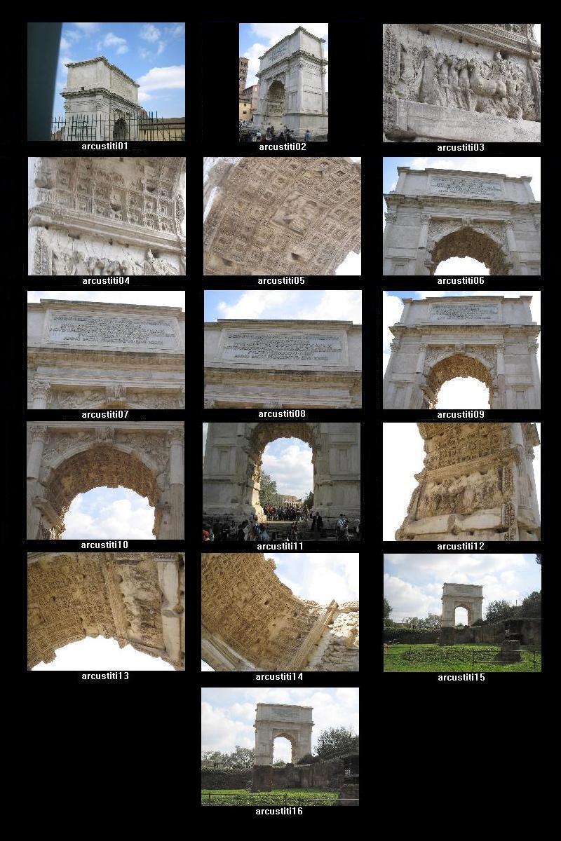 Image Map Arch of Titus